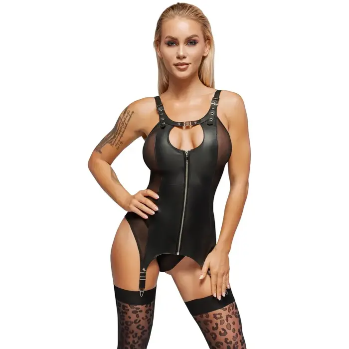 Leather basque ZADO Leder Strapskleid 2XL Photo 2