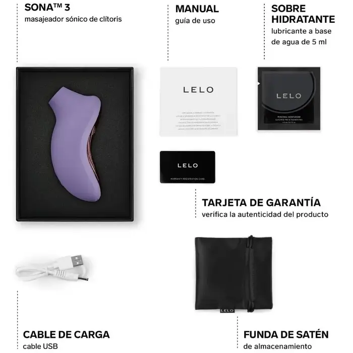 Lelo SONA 3 Sonic Clitoral Massager Photo 5