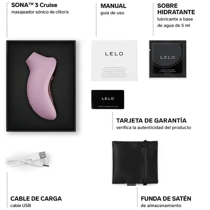 Clitoral Sonic Massager Lelo SONA 3 Cruise Photo 5