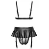 Lingerie set Cottelli Collection Bra Suspender Set L Photo 7