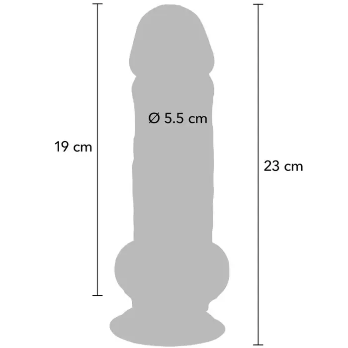 Dildo GET REAL Deluxe 23 cm Photo 4