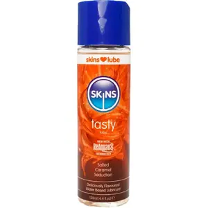 Ūdens bāzes lubrikants SKINS Tasty Salted Caramel 130 ml