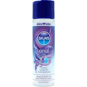 Lubrikants SKINS Anal hibrīda ūdens un silikona bāze 130 ml
