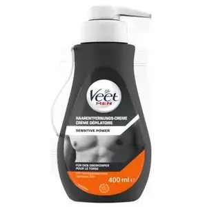 Matu noņemšanas krēms Veet 3078830 400 ml — muglai, sūknis, darbība 5–10 min