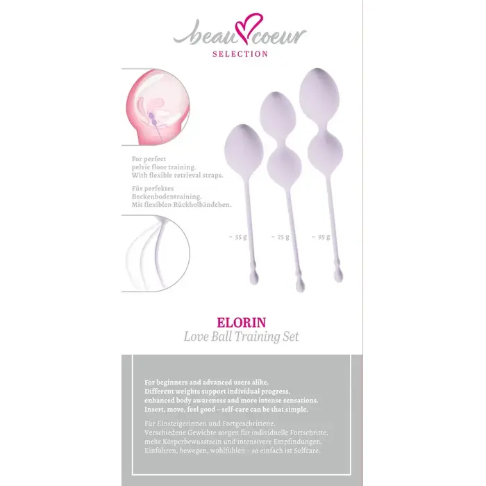 Вагинальные шарики beau cœur Elorin Love BallSet Photo 8