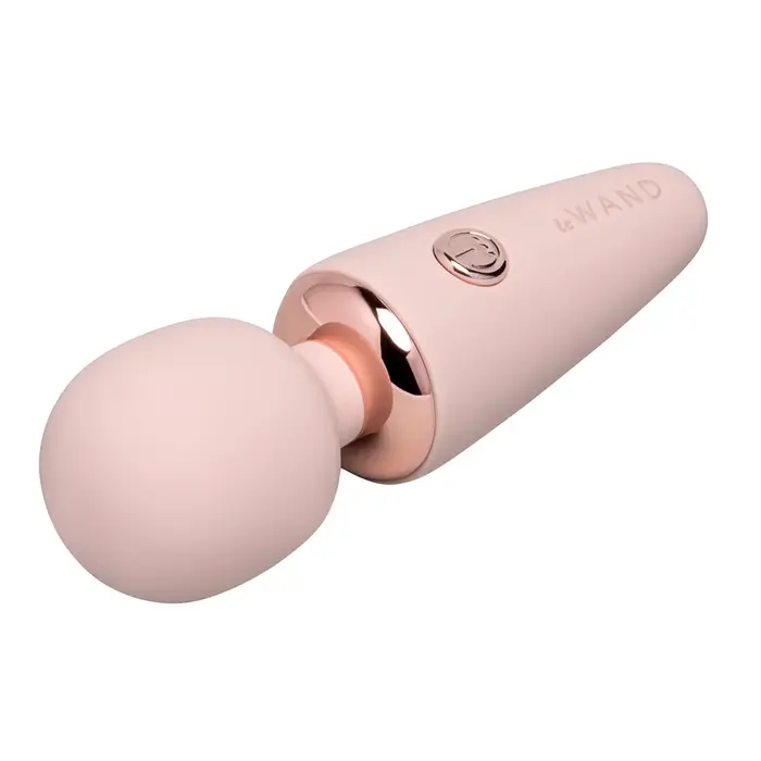 le wand Mini Microwand Rose Go — masāžas zizlis 10 cm Photo 2
