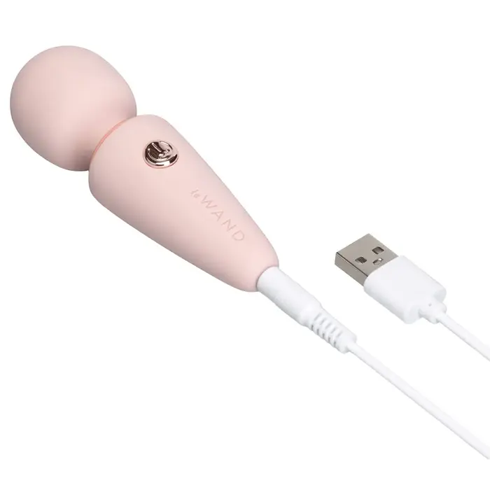 le wand Mini Microwand Rose Go — masāžas zizlis 10 cm Photo 6