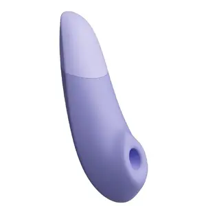 Sucker vibrator WOMANIZER Enhance — clitoral and vaginal stimulation, built-in battery, 158×52 mm, lilac