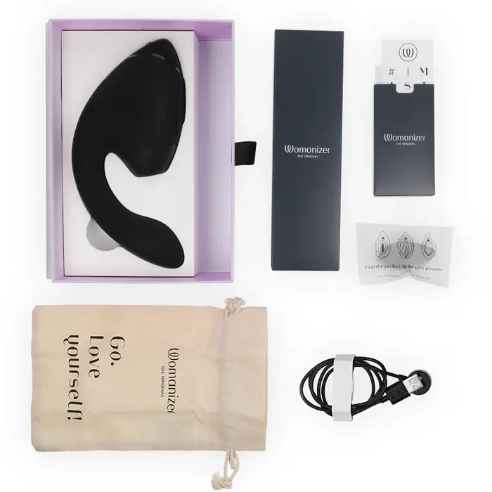 WOMANIZER DUO NEXT — divkāršs klitora un G-punkta stimulators Photo 6