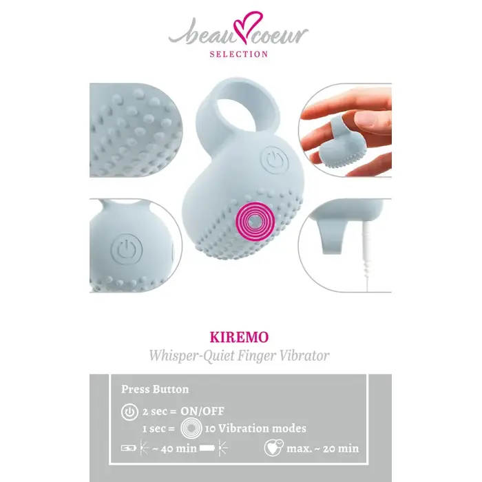 Vibrator beau coeur Kiremo Finger Vibra Photo 11