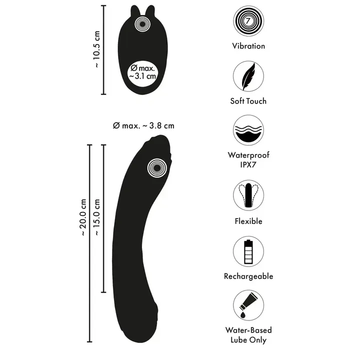Вибратор couples choice Duo Vibrator Photo 14