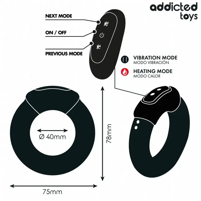 Vibrating Cock Ring addicted toys D-244704 Photo 6
