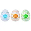 Tenga Egg Standard Set 1 — одноразовые мастурбаторы, 3 шт. Photo 2
