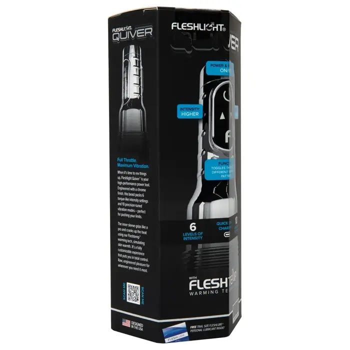 Fleshlight Pink Quiver vibrating dual-motor masturbator Photo 12