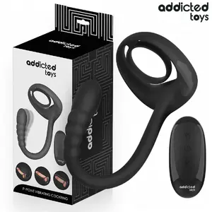Vibrating Cock Ring Remote Control, addicted toys P-Spot (D-244705)