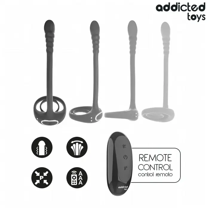 Vibrating Cock Ring Remote Control — addicted toys P-Spot Photo 6