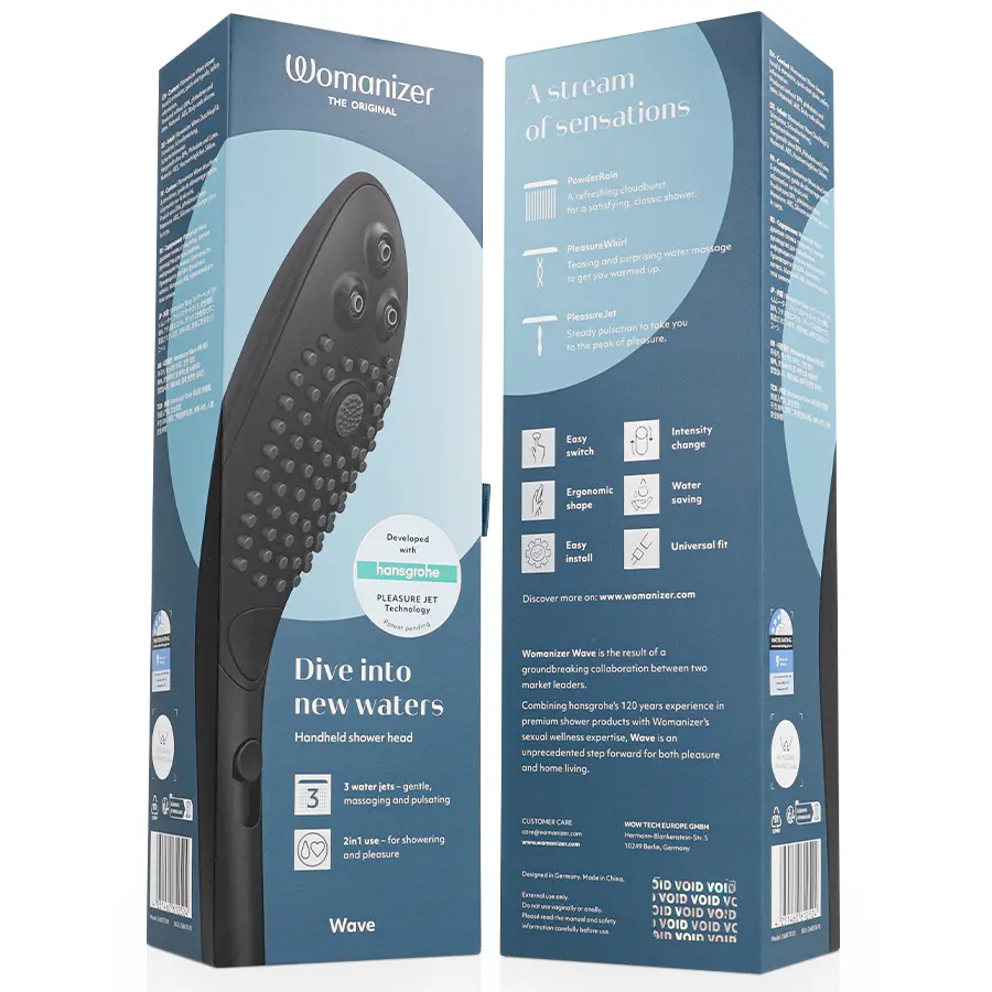 Handheld shower head WOMANIZER Wave Photo 9