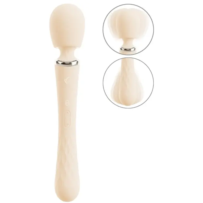 Wand massager beau cœur Taviro — rechargeable silicone wand Photo 2