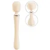 Wand massager beau cœur Taviro — rechargeable silicone wand Photo 2