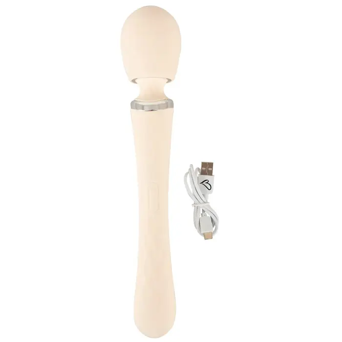Wand massager beau cœur Taviro — rechargeable silicone wand Photo 9