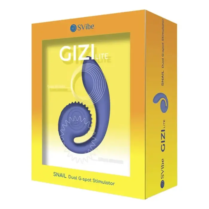 Вибратор Snail Vibe Gizi Lite — двойной G и клиторальный Photo 4