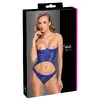Корсет Cottelli Collection Corset blue M Photo 1