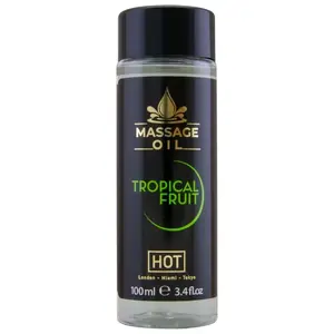 Masāžas eļļa hot Tropical Fruit 100 ml – masāžas eļļa, ūdenī šķīstoša formula