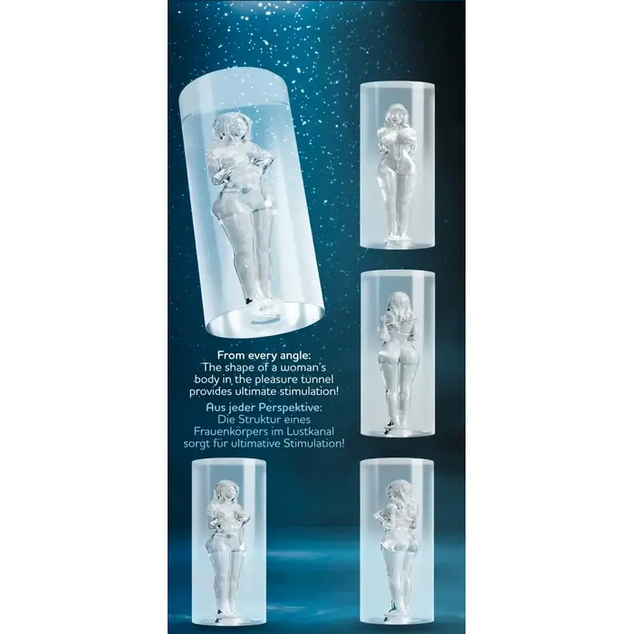 Masturbators Stroker Female Shaped Tunnel — 14,2 cm Photo 12