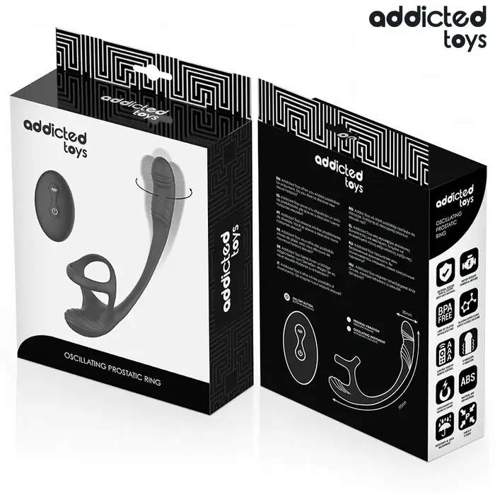 Anal plug with vibration and 360° waving — addicted toys D-245122 Photo 7