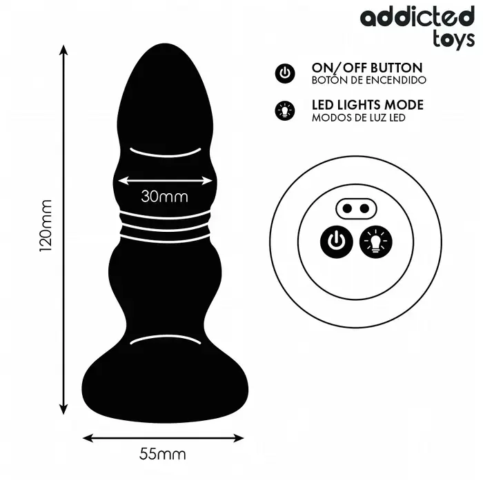 Anal plug — addicted toys D-245120 Photo 6