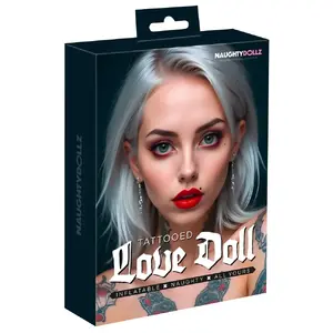 Inflatable Sex Doll You2Toys NaughtyDollz Tattoed — 152 cm, PVC, 3 openings, chest 90 cm