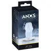 ANOS Анальная пробка с туннелем Transp — 10,2 см Photo 1