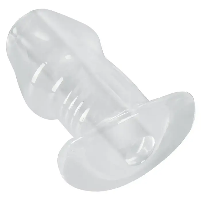 ANOS Butt Plug with Tunnel Transp — 10.2 cm Photo 5
