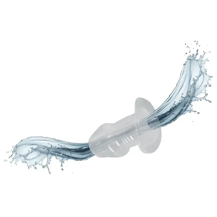ANOS Butt Plug with Tunnel Transp — 10.2 cm Photo 9