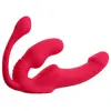 Strapless Strap-On Triple RC silicone vibrator trio Photo 3