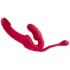 Strapless Strap-On Triple RC silicone vibrator trio Photo 5