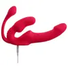 Strapless Strap-On Triple RC silicone vibrator trio Photo 12