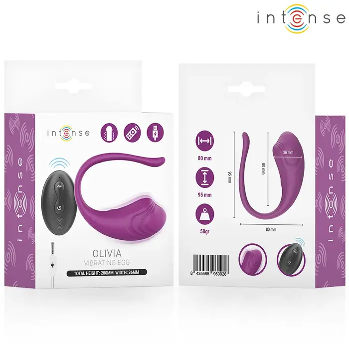 Vibrating Egg INTENSE REMOTE CONTROL Olivia Photo 3