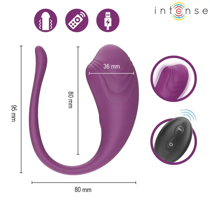 Vibrating Egg INTENSE REMOTE CONTROL Olivia Photo 5