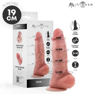 Силиконовый фаллоимитатор MR. INTENSE DILDOS Small Spencer — длина 19 см, диаметр 4.5 см