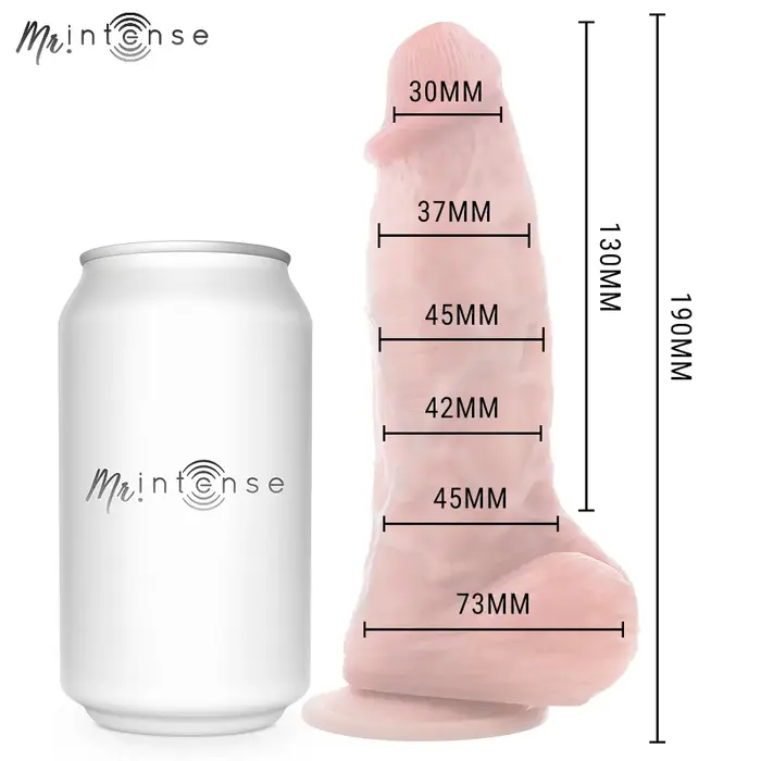 Silicone Dildo MR. INTENSE DILDOS Small Spencer 19 cm Photo 6
