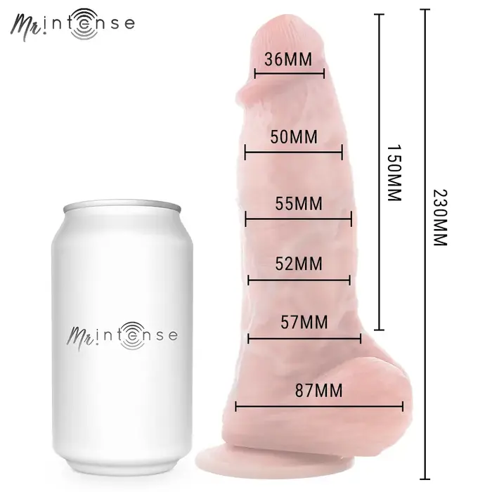 Silikona dildo MR. INTENSE Spencer Medium 23 cm Photo 6