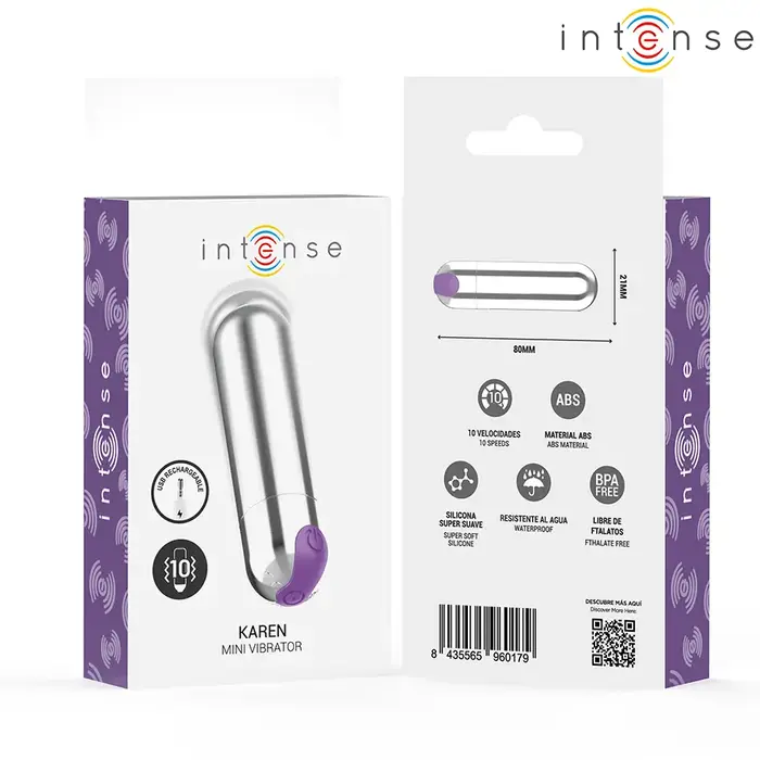 Vibrējošs kulons INTENSE FUN TOYS KAREN MINI Photo 6