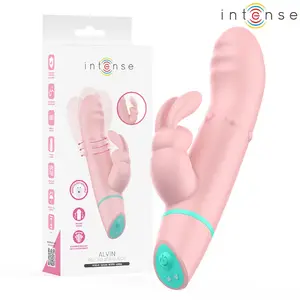 Vibrating Rabbit Stimulator INTENSE HIGH TECH Alvin — dual-action rabbit with rolling vibrator and oscillating function