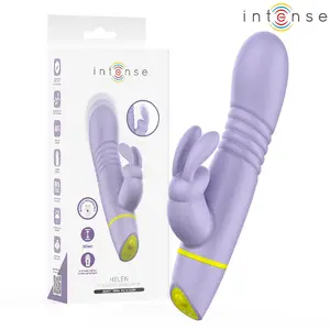 Rabbit vibrator INTENSE HIGH TECH HELEN – dual-stimulation, thrusting mechanism, clitoral stimulator