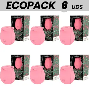 Clitoral Suction Stimulator MIA Limited Edition — ECOPACK 6 Units, Rose (Pink)