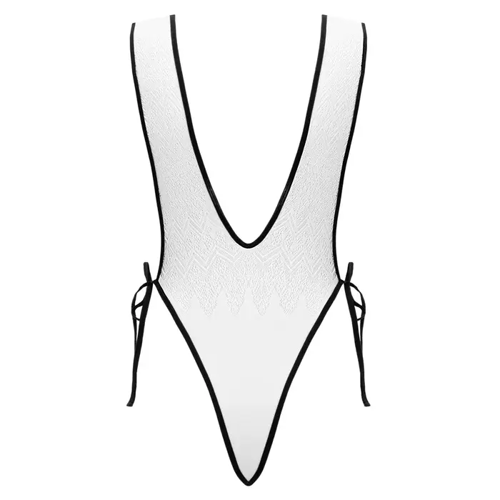 Bodijs Body Fantasy by Cottelli Collection balts S-L ombré Photo 7