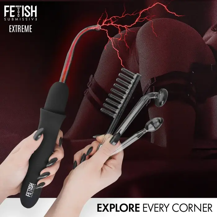 Elektrostimulācijas nūja FETISH SUBMISSIVE EXTREME Photo 3