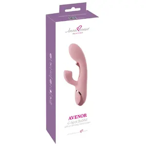 Rabbit vibrators beau coeur Avenor G-Spot Rabbi — silikons, metāla vibrācijas mēle, 3 motoru, USB-C, ūdensizturīgs, 23 cm (ievades garums 13,5 cm, Ø 3,3–4,1 cm)