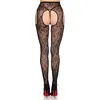Pusgarās zeķes LEG AVENUE 1967 Bloom Net Photo 2